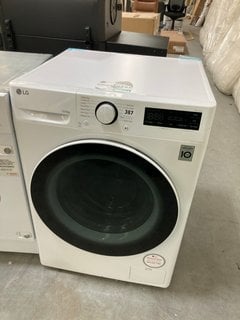 LG 10KG WASH/6KG DRY WASHER DRYER: MODEL FWY606WWLN1 - RRP £529: LOCATION - A7