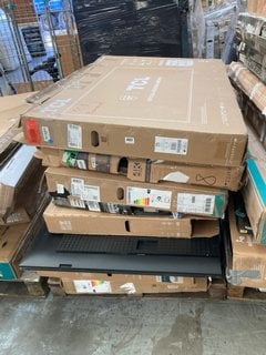 PALLET OF ASSORTED TVS - PCB BOARDS REMOVED SPARES AND REPAIRS - TVS TO INCLUDE TCL 4K HDR 55" MODEL : 55P639KX7: LOCATION - B9 (KERBSIDE PALLET DELIVERY)