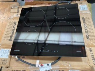 SAMSUNG 60CM INDUCTION HOB: MODEL NZ64H37070K - RRP £279: LOCATION - C9