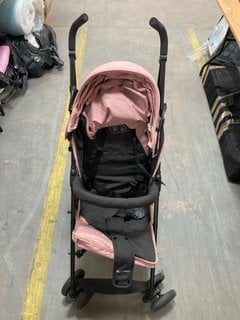 KINDERKRAFT STROLLER IN BLUSH PINK AND BLACK FINISH: LOCATION - C9