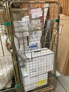 CAGE OF ASSORTED JOHN LEWIS & PARTNERS BEDDING ITEMS TO INCLUDE SOFT TOUCH WASHABLE KING SIZE DUVET (CAGE NOT INCLUDED): LOCATION - A3