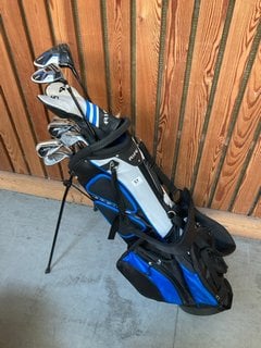 RIFE RX5 COMPLETE GOLF SET IN BLACK AND BLUE: LOCATION - D7