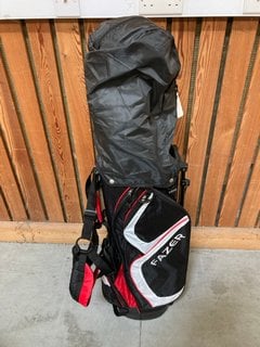 BENROSS HTX COMPLETE MENS GOLF SET IN BLACK AND RED: LOCATION - D7