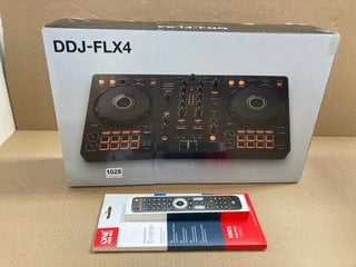 PIONEER DDJ-FLX4 TO INCLUDE ONE 4 ALL EVOLVE UNIVERSAL REMOTE: LOCATION - BR2