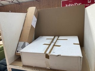 2 X ASSORTED ITEMS TO INCLUDE JOHN LEWIS & PARTNERS HARMONY LARGE TABLE LAMP: LOCATION - BR5