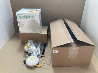 QTY OF ASSORTED ITEMS TO INCLUDE FRIDA BABY 3 IN 1 HUMIDIFIER: LOCATION - BR6