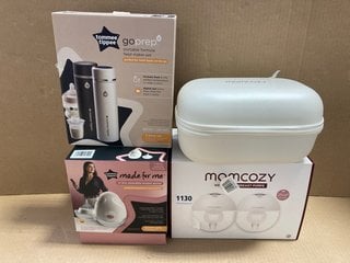 QTY OF ASSORTED ITEMS TO INCLUDE TOMMEE TIPPEE IN-BRA WEARABLE BREAST PUMP: LOCATION - BR9