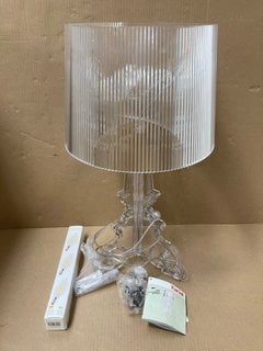 KARTELL BOURGIE CRYSTAL TABLE LAMP: LOCATION - BR10