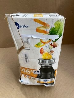 INSINKERATOR MODEL 46AS FOOD WASTE DISPOSER: LOCATION - AR1