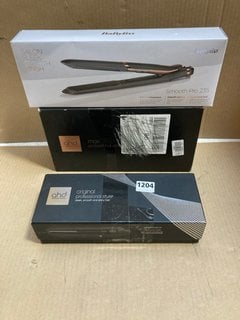 3 X ASSORTED ITEMS TO INCLUDE GHD ORIGINAL PROFESSIONAL STYLER: LOCATION - AR3