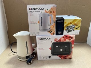 QTY OF ASSORTED ITEMS TO INCLUDE KENWOOD DUSK COLLECTION 4 SLICE TOASTER: LOCATION - AR3