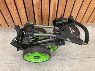 BENROSS PRO COMPACT GOLF TROLLEY IN BLACK AND GREEN: LOCATION - D7