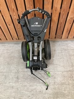 BENROSS PRO COMPACT GOLF TROLLEY IN BLACK AND GREEN: LOCATION - D7