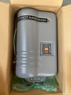 HOTSHOT HANDWASH WALL MOUNTED SYSTEM: LOCATION - BR2