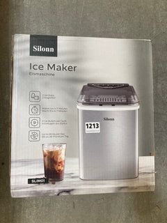 SILONN ICE MAKER MACHINE : MODEL SLIM01: LOCATION - BR2