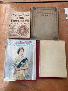 A COLLECTION OF ANTIQUARIAN ROYALTY BOOKS: LOCATION - CR