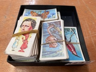 A COLLECTION OF COMPLETE CIGARETTE CARD SETS: LOCATION - CR