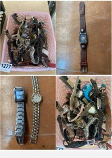 A LARGE QTY OF WRISTWATCHES: LOCATION - CR