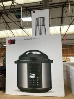 JOHN LEWIS & PARTNERS PRESSURE COOKER TO INCLUDE COFFEE GRINDER IN STAINLESS STEEL: LOCATION - BR12