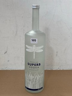 (COLLECTION ONLY) 3 LITRE SUPERB PREMIUM VODKA 3L 37.5% VOL (WE OPERATE A CHALLENGE 25 POLICY. 18+ ID MAY BE REQUIRED UPON COLLECTION/DELIVERY, E.G. A VALID PASSPORT OR PHOTO DRIVING LICENCE): LOCATI