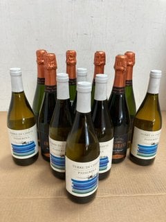 12 X BOTTLES OF ASSORTED WINE TO INCLUDE TERRE DI CHIETI PASSERINA DRY WHITE WINE 2022 75CL 13% VOL (WE OPERATE A CHALLENGE 25 POLICY. 18+ ID MAY BE REQUIRED UPON COLLECTION/DELIVERY, E.G. A VALID PA