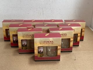 (COLLECTION ONLY) 10 X THE FAMOUS GROUSE GIFT SET. EACH SET INCLUDES 1X50ML THE FAMOUS GROUSE WHISKY 40% WITH GLASS TUMBLER (WE OPERATE A CHALLENGE 25 POLICY. 18+ ID MAY BE REQUIRED UPON COLLECTION/D