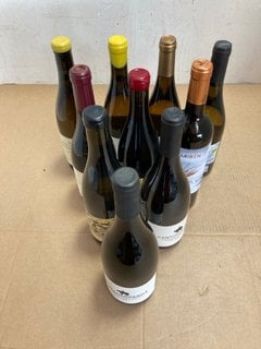 10 X ASSORTED BOTTLES OF WINE, TO INCLUDE SUZZANE RIOJA 14.5%ABV 750ML (WE OPERATE A CHALLENGE 25 POLICY. 18+ ID MAY BE REQUIRED UPON COLLECTION/DELIVERY, E.G. A VALID PASSPORT OR PHOTO DRIVING LICEN