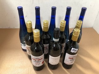 12 X ASSORTED BOTTLES OF WINE TO INCLUDE 5X MAR DE FRADES ALBARINO 2023 75CL 12.5%ABV (WE OPERATE A CHALLENGE 25 POLICY. 18+ ID MAY BE REQUIRED UPON COLLECTION/DELIVERY, E.G. A VALID PASSPORT OR PHOT