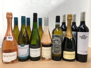 12 X ASSORTED BOTTLES OF WINE TO INCLUDE STONELEIGH SAUVIGNON BLANC 750ML 13.5% VOL (WE OPERATE A CHALLENGE 25 POLICY. 18+ ID MAY BE REQUIRED UPON COLLECTION/DELIVERY, E.G. A VALID PASSPORT OR PHOTO