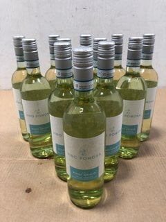 12 X BOTTLES OF VINO POMONA PINOT GRIGIO 75CL 11% VOL (WE OPERATE A CHALLENGE 25 POLICY. 18+ ID MAY BE REQUIRED UPON COLLECTION/DELIVERY, E.G. A VALID PASSPORT OR PHOTO DRIVING LICENCE): LOCATION - A