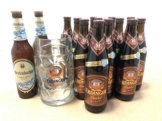 (COLLECTION ONLY) 1 BOX OF ASSORTED BEERS TO INCLUDE PERLENBACHER WHEAT BEER 500ML 5.5% VOL BBE - 09/25 (WE OPERATE A CHALLENGE 25 POLICY. 18+ ID MAY BE REQUIRED UPON COLLECTION/DELIVERY, E.G. A VALI