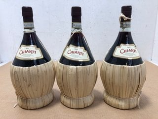 (COLLECTION ONLY) 3 BOTTLES OF CHIANTI 150CL 12.5% VOL (WE OPERATE A CHALLENGE 25 POLICY. 18+ ID MAY BE REQUIRED UPON COLLECTION/DELIVERY, E.G. A VALID PASSPORT OR PHOTO DRIVING LICENCE): LOCATION -