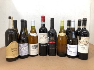 12 BOTTLES OF MIXED WINE TO INCLUDE CAPITEL DELLA CROSARA 750ML 14% VOL (WE OPERATE A CHALLENGE 25 POLICY. 18+ ID MAY BE REQUIRED UPON COLLECTION/DELIVERY, E.G. A VALID PASSPORT OR PHOTO DRIVING LICE