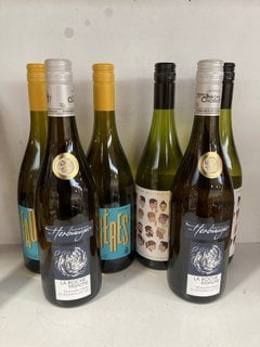 4 X ASSORTED WINES TO INCLUDE 2 X DOMAINE HERBAUGES LA ROCHE BLANCHE WINE 12%VOL - 750ML TO INCLUDE 2 X FAUGERES LES CRU FAUGERE WINE 13.5% VOL- 750ML TO INCLUDE THE NEXT BIG THING CHARDONNAY 13.5% V