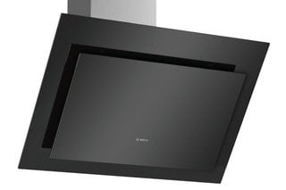 BOSCH 70CM CHIMNEY COOKER HOOD: MODEL DWK87CM60B - RRP £658: LOCATION - C4