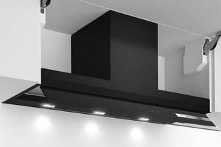 BOSCH 90CM CANOPY COOKER HOOD: MODEL DBB97AM60B - RRP £559: LOCATION - D2