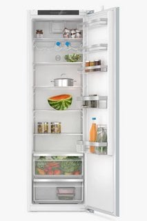 NEFF INTEGRATED TALL FRIDGE: MODEL KIR81VFE0G - RRP £899 . JOHN PYE TECHNICAL WHITE GOODS CONDITION REPORT: UNIT POWERED UP, NO ERROR CODE APPARENT, FASCIA INSPECTION PASS. DATE OF CHECK 16.09.24 - P