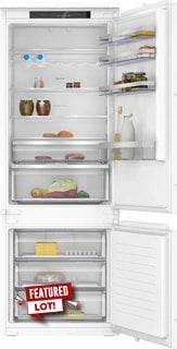 NEFF INTEGRATED FRIDGE FREEZER: MODEL KB7962SE0 - RRP £1099 . JOHN PYE TECHNICAL WHITE GOODS CONDITION REPORT: UNIT POWERED UP, NO ERROR CODE APPARENT, FASCIA INSPECTION PASS. DATE OF CHECK 16.09.24