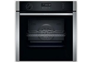 NEFF SLIDE AND HIDE BUILT IN SINGLE ELECTRIC OVEN: MODEL B6ACH7HH0B - RRP £794: LOCATION - C2