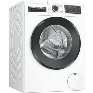 BOSCH 9KG WASHING MACHINE: MODEL WGG244A9GB - RRP £649 . JOHN PYE TECHNICAL WHITE GOODS CONDITION REPORT: UNIT POWERED UP, NO ERROR CODE APPARENT, FASCIA INSPECTION PASS. DATE OF CHECK 16.09.24 - PLE