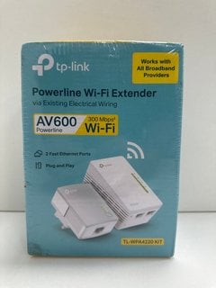 TP-LINK AV600 POWERLINE WIFI EXTENDER IN WHITE (WITH BOX & ALL ACCESSORIES) [JPTM123840] (SEALED UNIT) THIS PRODUCT IS FULLY FUNCTIONAL AND IS PART OF OUR PREMIUM TECH AND ELECTRONICS RANGE