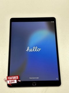 APPLE IPAD AIR (3RD GENERATION) 64 GB TABLET WITH WIFI IN SPACE GREY: MODEL NO A2152 (UNIT ONLY, SOME SLIGHT COSMETIC SCRATCH ON THE SCREEN) [JPTM123786] THIS PRODUCT IS FULLY FUNCTIONAL AND IS PART