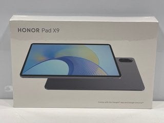 HONOR PAD X9 128 GB TABLET WITH WIFI IN SPACE GREY: MODEL NO ELN-W09 (WITH BOX & ALL ACCESSORIES) NETWORK UNLOCKED [JPTM123809] (SEALED UNIT) THIS PRODUCT IS FULLY FUNCTIONAL AND IS PART OF OUR PREMI