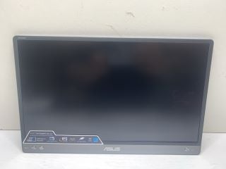 ASUS ZEN SCREEN PORTABLE MONITOR DISPLAY SCREEN IN BLACK: MODEL NO MB14AC (WITH BOX & 3C CONNECTION CABLE) [JPTN41260] THIS PRODUCT IS FULLY FUNCTIONAL AND IS PART OF OUR PREMIUM TECH AND ELECTRONICS