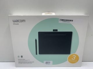 WACOM INTUOS GRAPHICS TABLET IN BLACK/GREEN (WITH BOX, PEN & POWER CABLE) [JPTN41263] THIS PRODUCT IS FULLY FUNCTIONAL AND IS PART OF OUR PREMIUM TECH AND ELECTRONICS RANGE