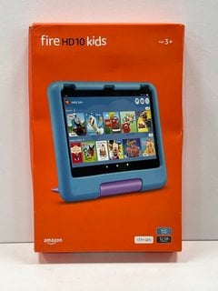 AMAZON FIRE HD10 KIDS (13TH GENERATION) 32 GB TABLET WITH WIFI IN BLUE [JPTM124001] (SEALED UNIT) THIS PRODUCT IS FULLY FUNCTIONAL AND IS PART OF OUR PREMIUM TECH AND ELECTRONICS RANGE