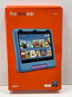 AMAZON FIRE HD10 KIDS (13TH GENERATION) 32 GB TABLET WITH WIFI IN BLUE [JPTM124002] (SEALED UNIT) THIS PRODUCT IS FULLY FUNCTIONAL AND IS PART OF OUR PREMIUM TECH AND ELECTRONICS RANGE