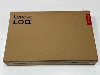 LENOVO LOQ 512 GB LAPTOP IN LUNA GREY: MODEL NO 15IRX9 (WITH BOX & ALL ACCESSORIES) 13TH GENERATION INTEL® CORE™ I7-13650HX, 16 GB RAM, 15.6" SCREEN, NVIDIA® GEFORCE RTX™ 4060 8GB [JPTM123965] (SEALE