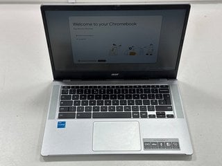 ACER CHROMEBOOK 314 128 GB LAPTOP IN PURE SILVER: MODEL NO CB314-4H-361R (WITH BOX & ALL ACCESSORIES) INTEL CORE I3-N305, 8 GB RAM, 14.0" SCREEN, INTEL UHD GRAPHICS [JPTM123910] THIS PRODUCT IS FULLY