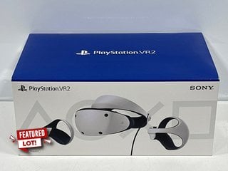 SONY PLAYSTATION 5 VR2 HEADSET GAMING CONSOLE ACCESSORIES IN WHITE: MODEL NO CFI-ZVR1 (WITH BOX & ALL ACCESSORIES) [JPTM123981] (SEALED UNIT) THIS PRODUCT IS FULLY FUNCTIONAL AND IS PART OF OUR PREMI